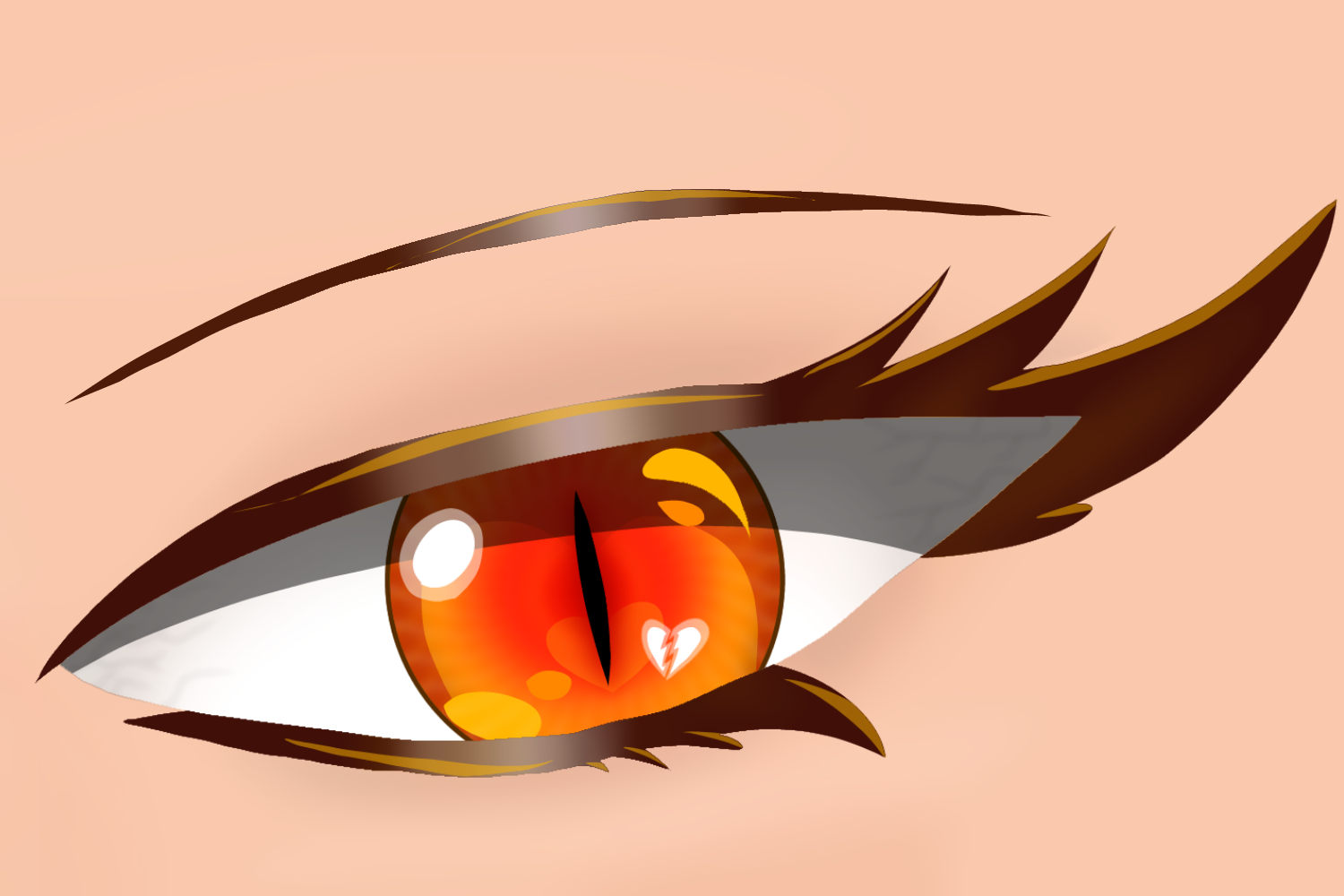 Demon eye💔👁 - ibisPaint