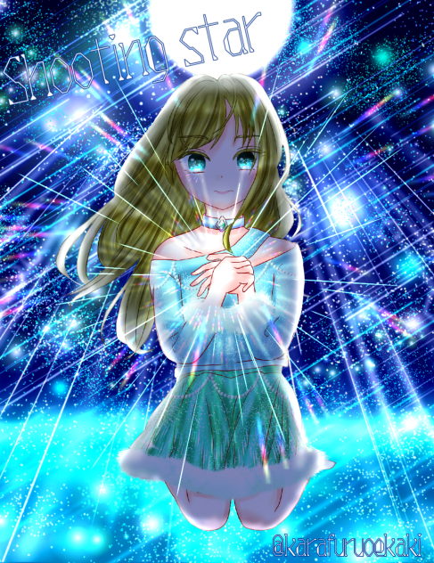 ゆぴ様の線画お借りしました！