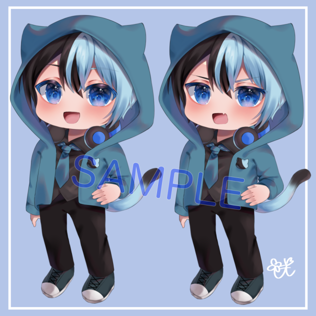 立ち絵(ミニキャラ)依頼絵26
