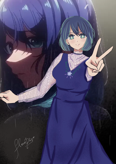 Akane Kurokawa_ Fanart