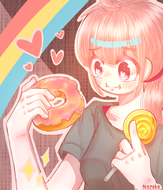 🍭リポップちゃん久しぶり〜🍩