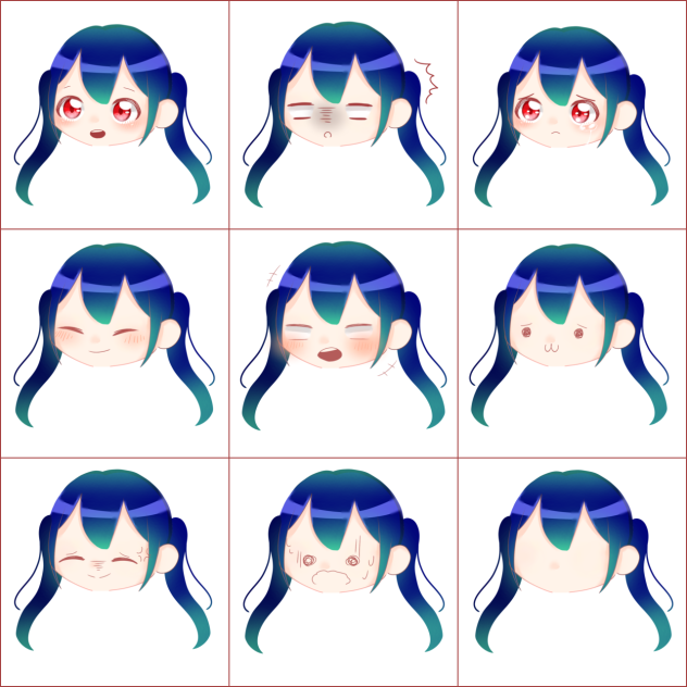 ルラちゃんミニ立ち絵