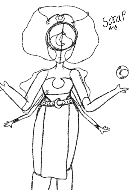 old Steven universe OC art