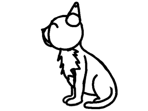 cat head animation (test)