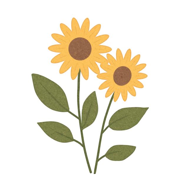 Sunflowers sticker