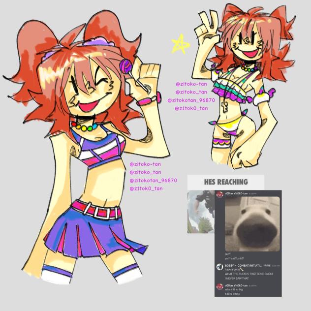 silly zilli doodles (oc)