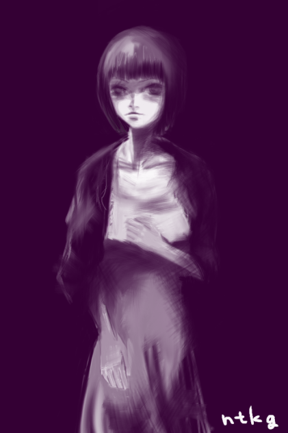 オカッパ娘