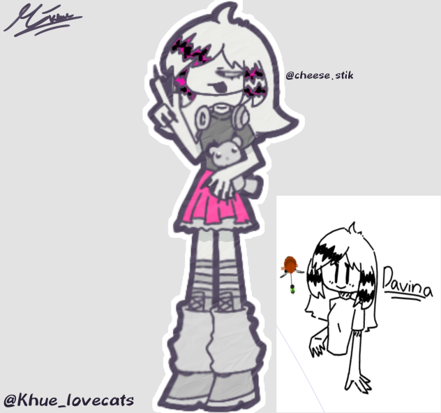 a friend that I drew