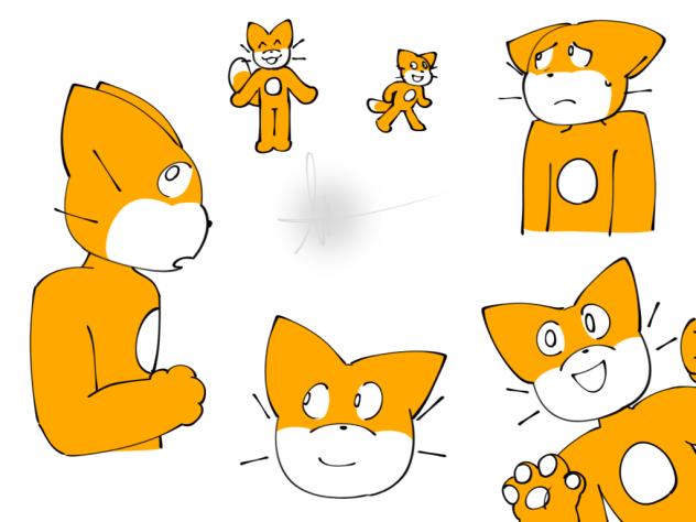 scratching my cat