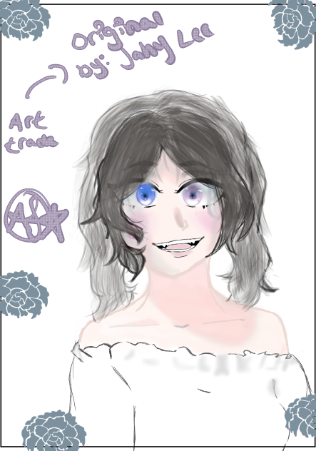 Art trade with Jahy Lee ♡_Restored
