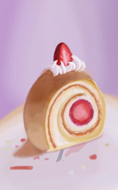 Cake roll🍰 - ibisPaint