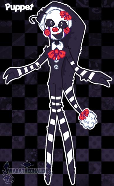 My design of puppet (fnaf 2)