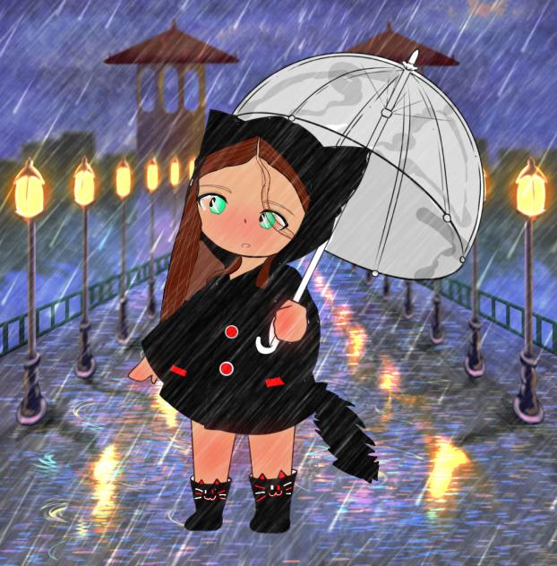In The Rain - ibisPaint