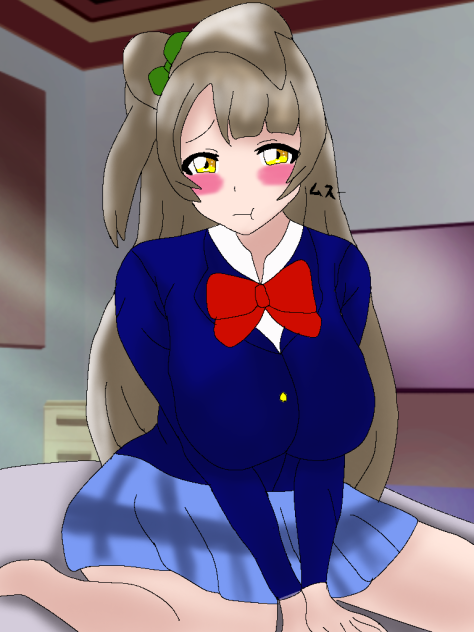 構ってくれないから拗ねることりちゃん