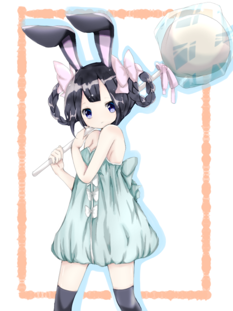ももしき様の可愛い線画塗らさせていただきました！