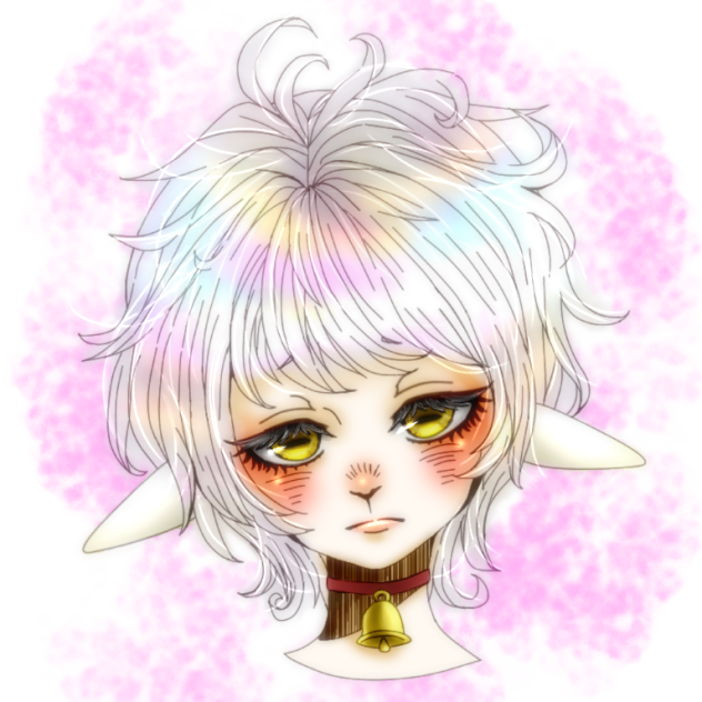 【線画】羊の擬人化【拝借】