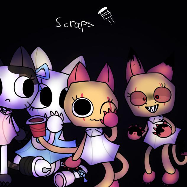 Scraps skins and twisted