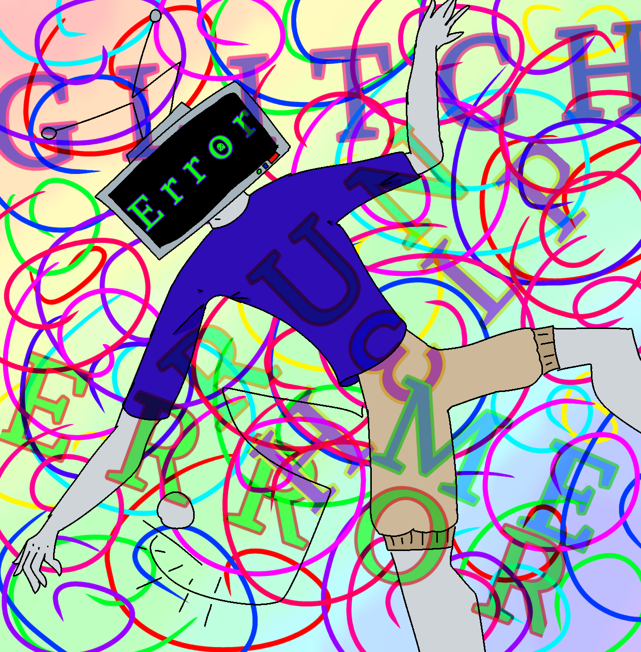 GLITCHING - ibisPaint