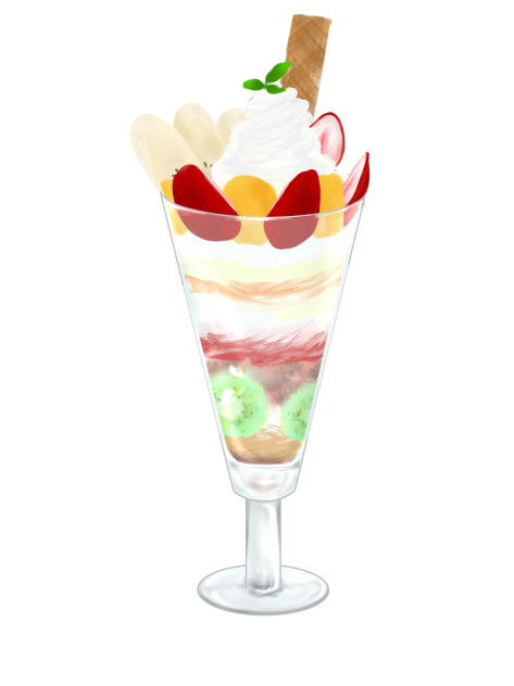 パフェでーす!