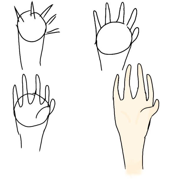 How to Draw a Hand Tutorial ibisPaint