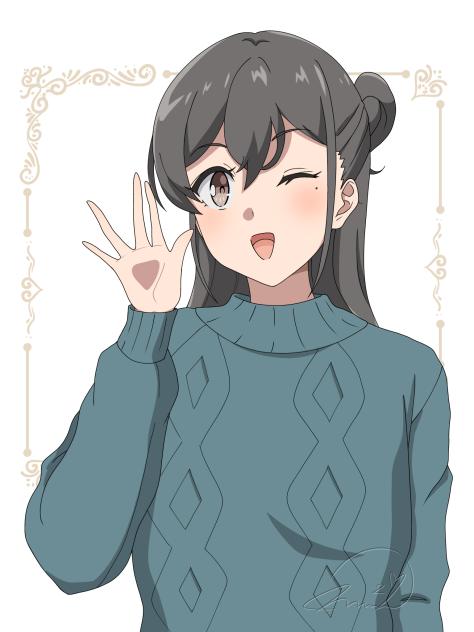 美東美織　青ブタ