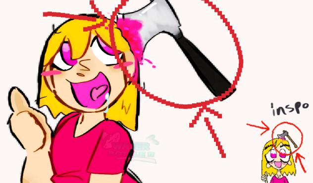WARNING PINK BLOOD!!