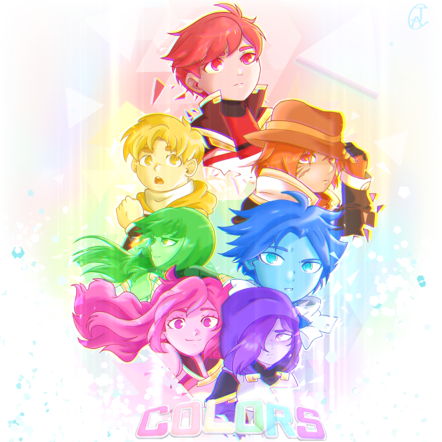 💙💜💖COLORS❤️POSTER🧡💛💚