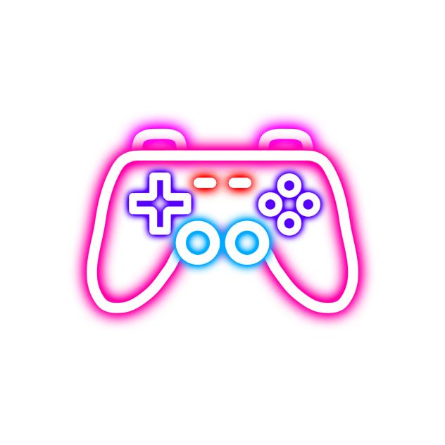 neon playStation controller 1