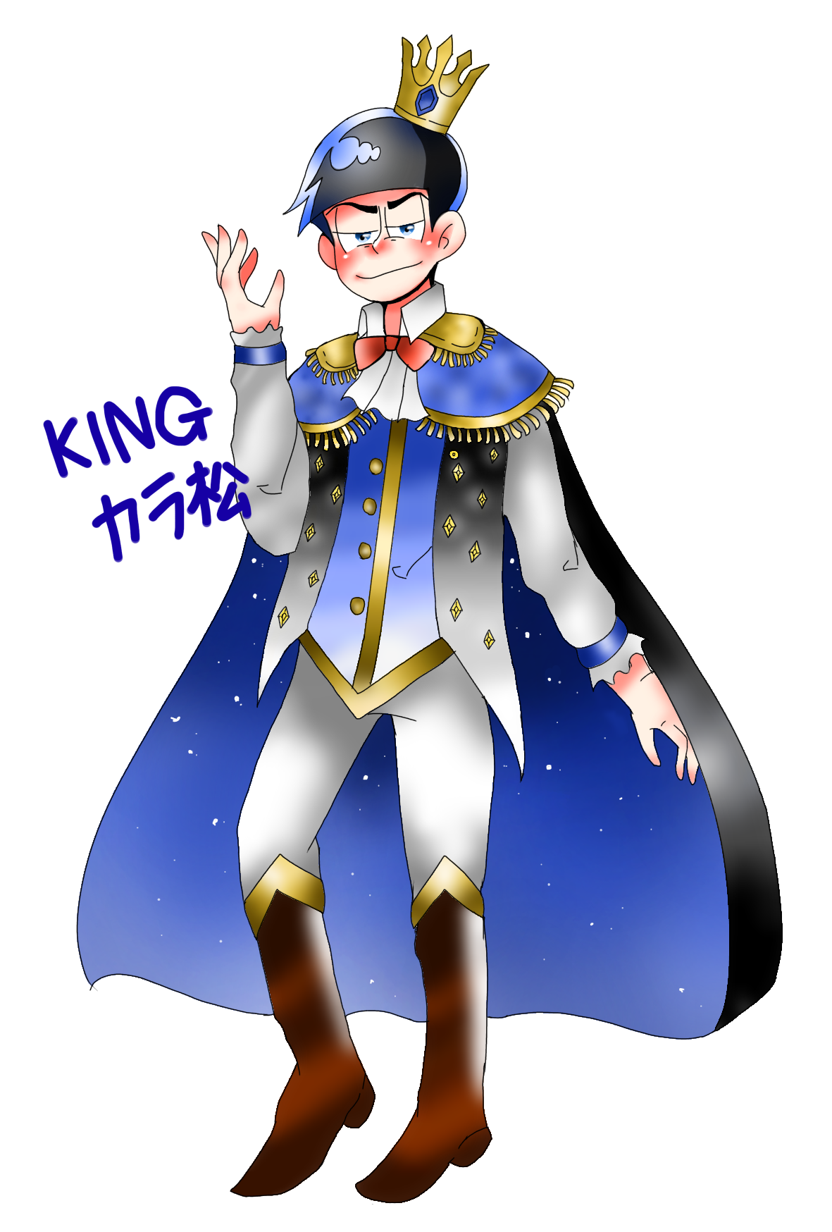 パズ松さん キングカラ松 Ibispaint