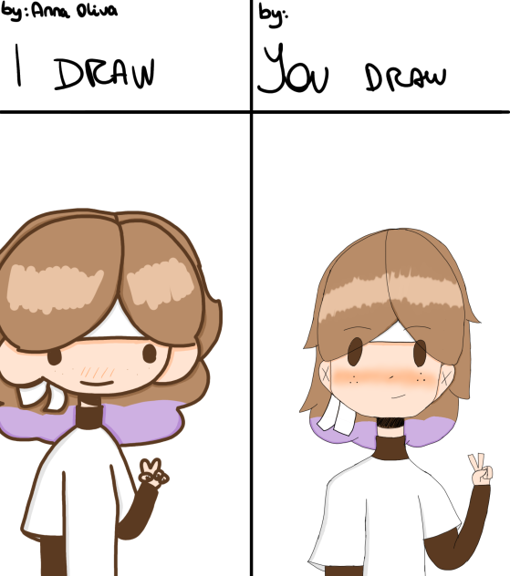 I draw you draw with Anna Olivia