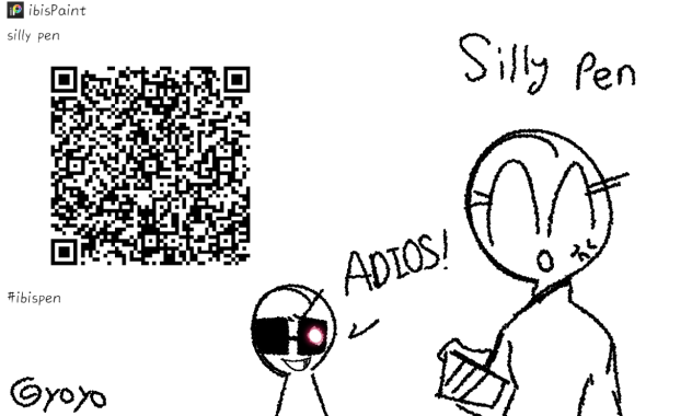 Silly pen!