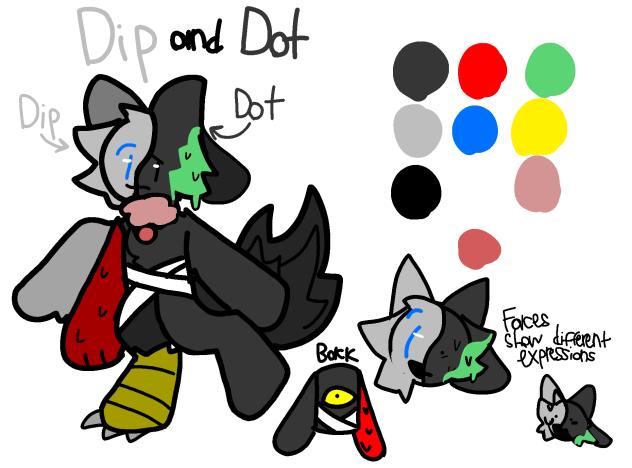 Dip and Dot character sheet-