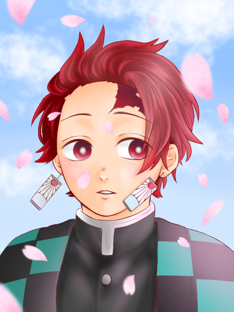 炭治郎  春ですね