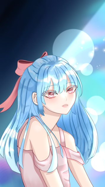 blue lighting