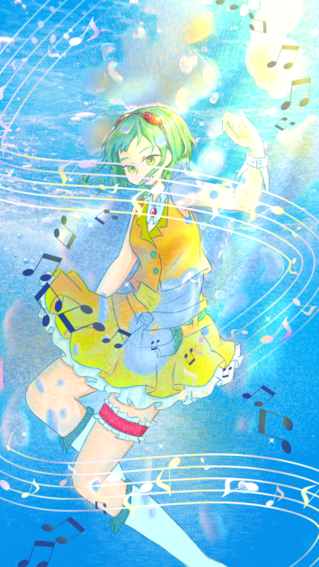 GUMIちゃん  ファンアート
