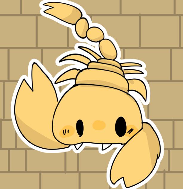 可愛いサソリ