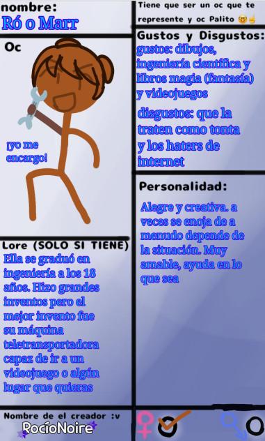 Oc palito 😁