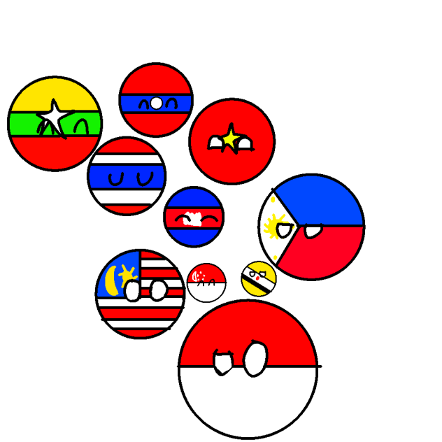 southeast Asia countryballs
