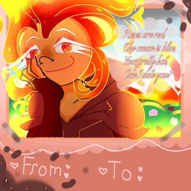 ❤️Fire Spirit Valencringe Card❤️