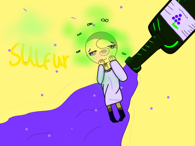 Sulfur periodic humans