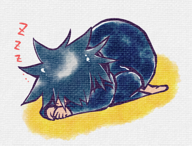 ごめん寝 Ibispaint