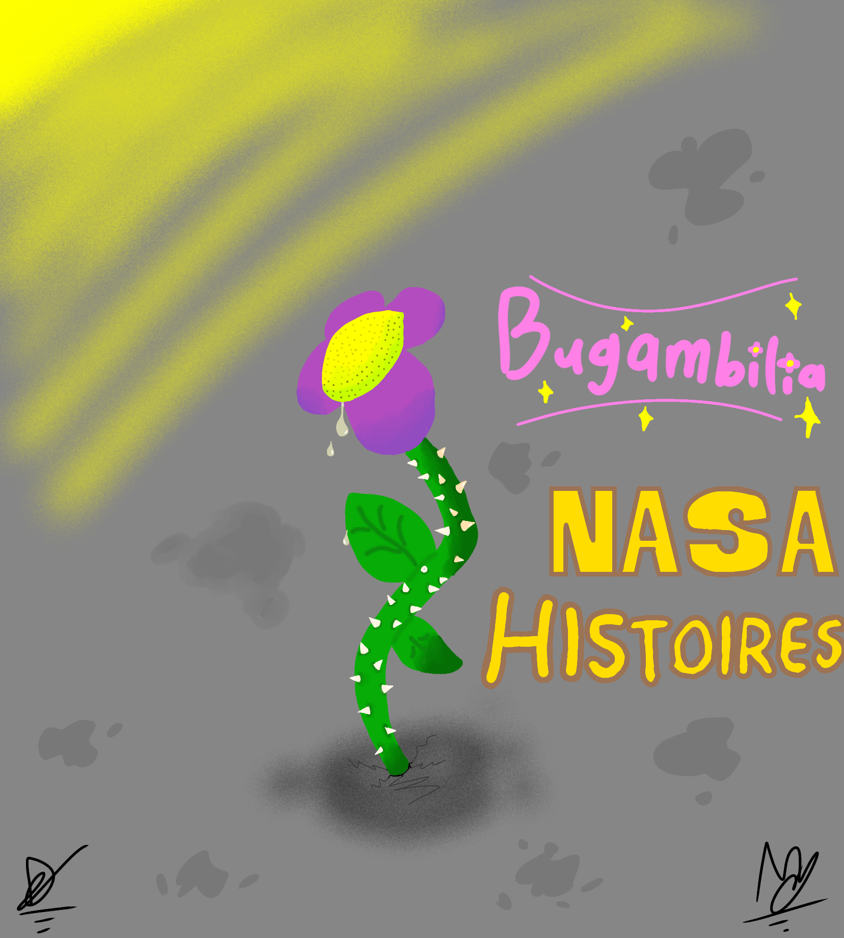 Bugambilia Nasa Histoires - ibisPaint