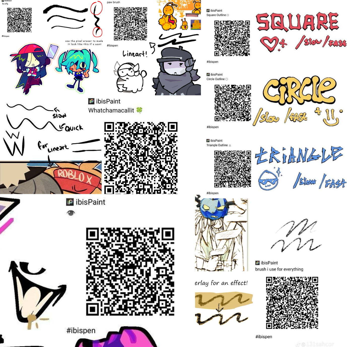 Random brushes that might not work .. - ibisPaint