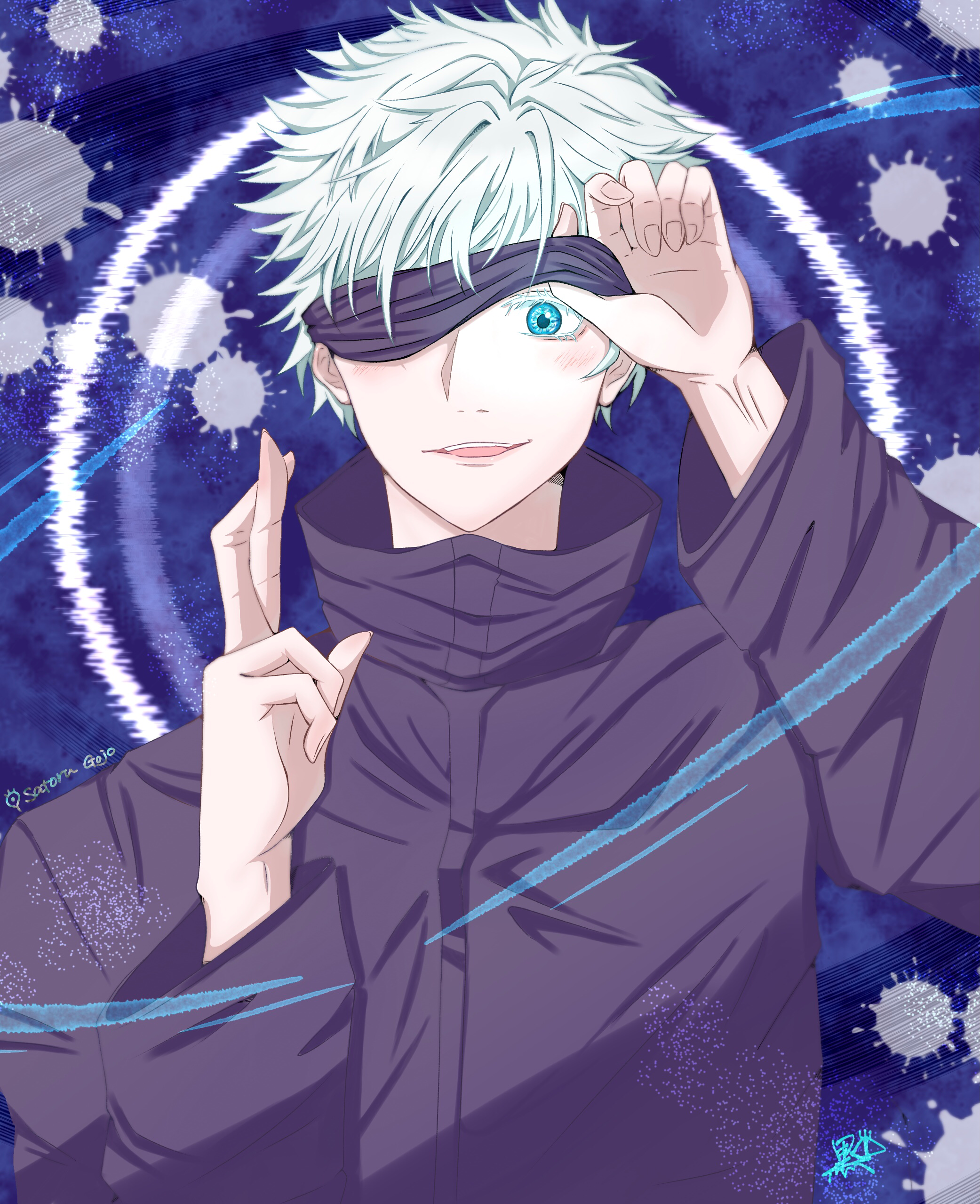 satoru Gojo - ibisPaint
