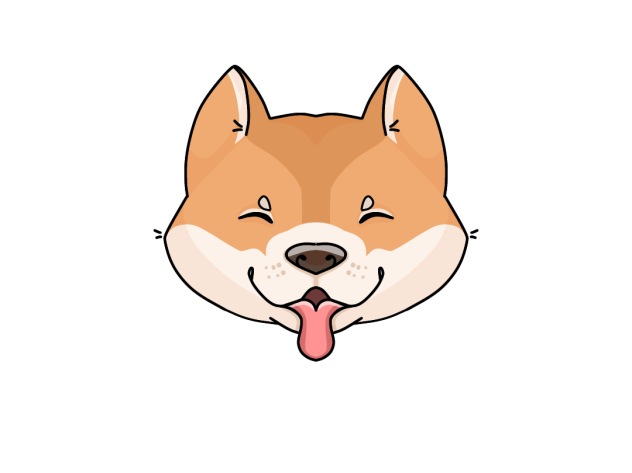 Happy doggo 5 (sticker)