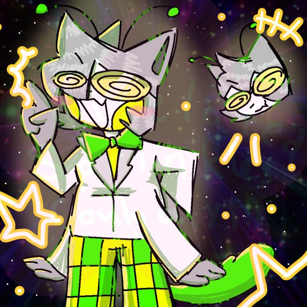 Rox as funny alien guy cuz idk 👍