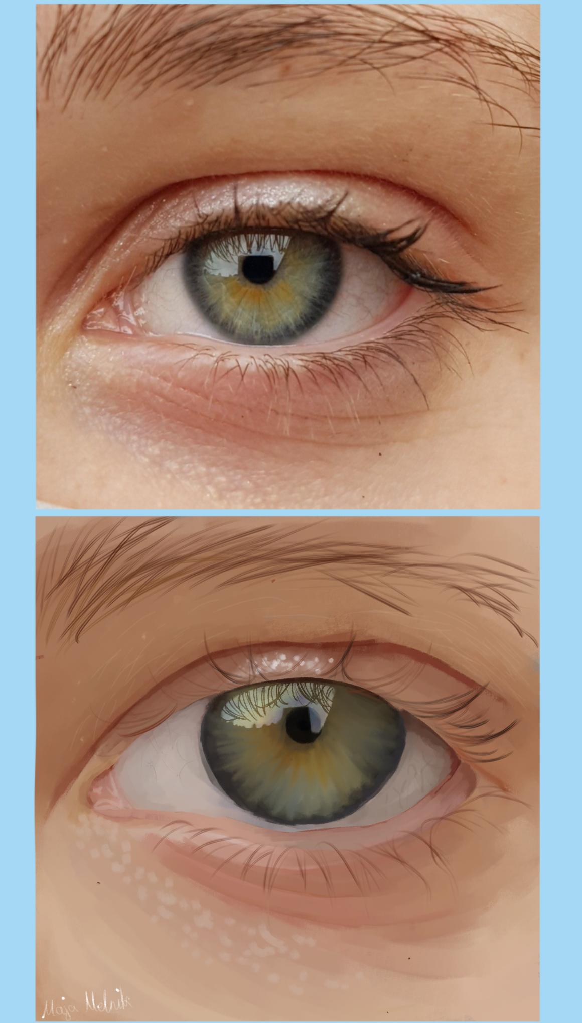 Eye study - ibisPaint