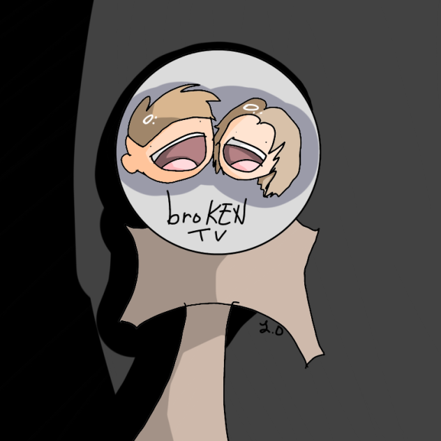 broKEN TV Speeddraw - ibisPaint