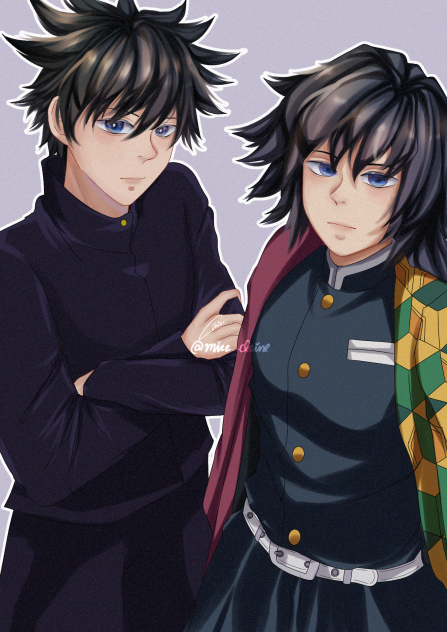 giyu and Megumi