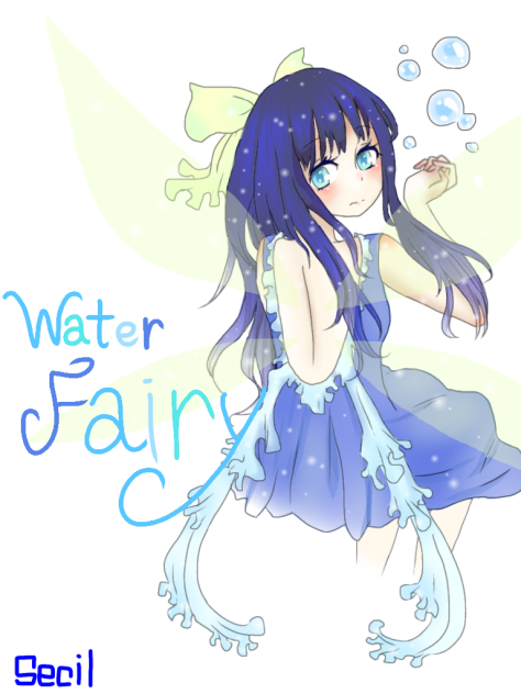 水の妖精ちゃん